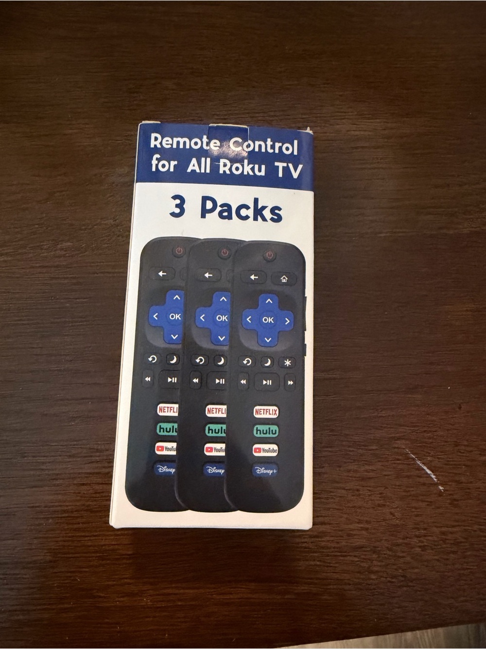 New Universal Roku TV Remote 3-Pack